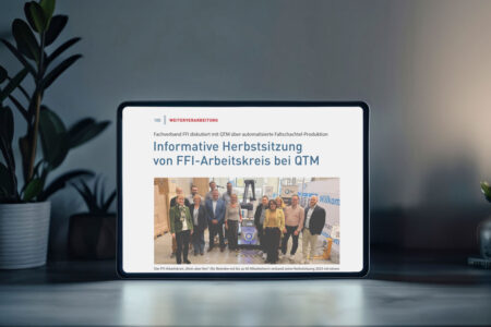 Pressemitteilung Herbstsitzung von FFI-Arbeitskreis bei QTM